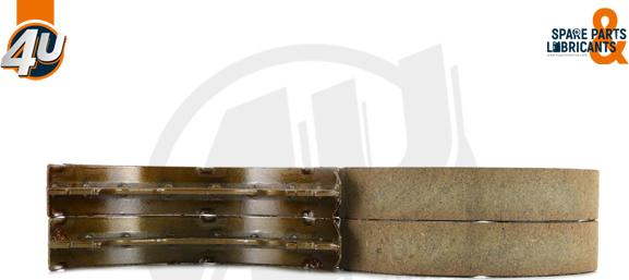 4U Autoparts 22003MR - Brake Shoe Set, parking brake car-mod.net