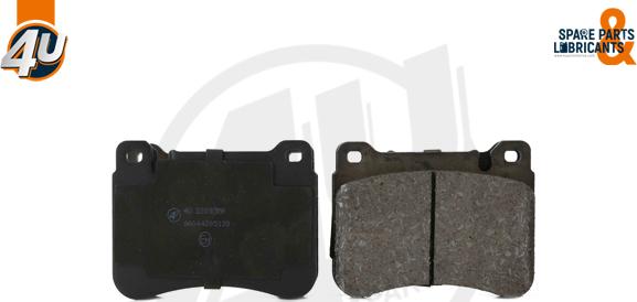 4U Autoparts 22083MR - Brake Pad Set, disc brake car-mod.net