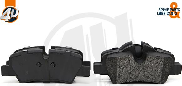 4U Autoparts 22358MI - Brake Pad Set, disc brake car-mod.net