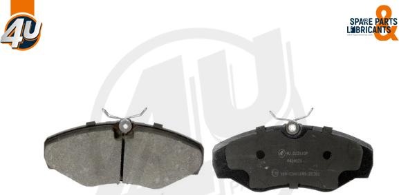 4U Autoparts 22311OP - Brake Pad Set, disc brake car-mod.net