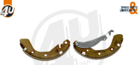 4U Autoparts 22324OP - Drum Brake Shoe Set car-mod.net