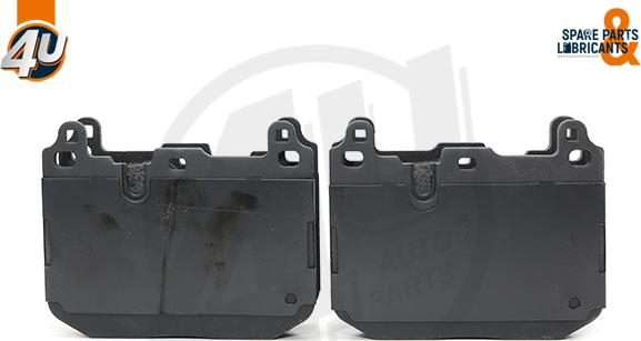 4U Autoparts 22284BW - Brake Pad Set, disc brake car-mod.net