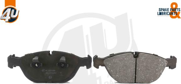 4U Autoparts 22231BW - Brake Pad Set, disc brake car-mod.net