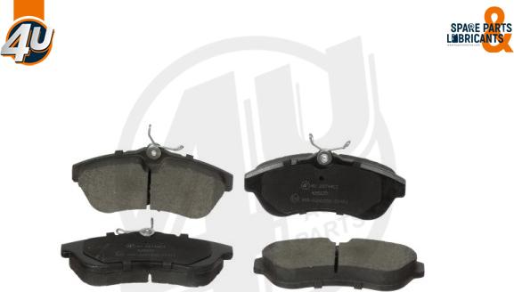 4U Autoparts 22744CI - Brake Pad Set, disc brake car-mod.net