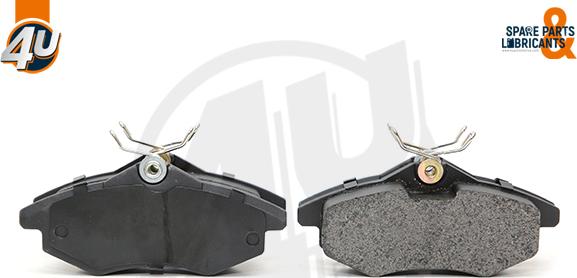 4U Autoparts 22743CI - Brake Pad Set, disc brake car-mod.net