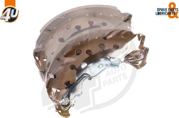 4U Autoparts 22747PU - Drum Brake Shoe Set car-mod.net