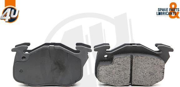 4U Autoparts 22768PU - Brake Pad Set, disc brake car-mod.net