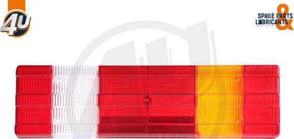 4U Autoparts 27480ME - Lens, combination rearlight car-mod.net