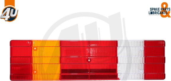 4U Autoparts 27481ME - Lens, combination rearlight car-mod.net