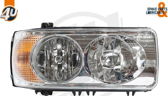 4U Autoparts 27609DF - Headlight car-mod.net