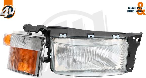 4U Autoparts 27804SC - Headlight car-mod.net