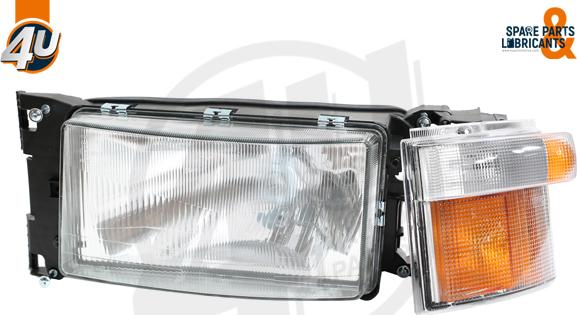 4U Autoparts 27805SC - Headlight car-mod.net