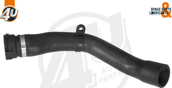 4U Autoparts 27202DF - Radiator Hose car-mod.net