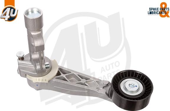 4U Autoparts 72507PU - Belt Tensioner, v-ribbed belt car-mod.net