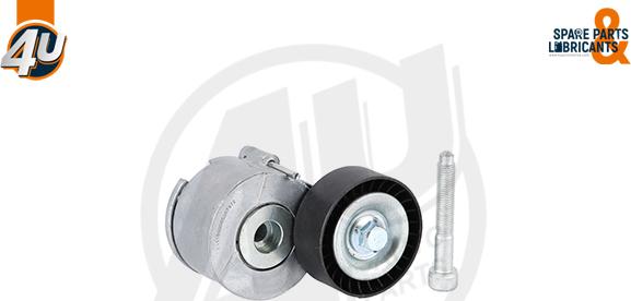 4U Autoparts 72511PU - Belt Tensioner, v-ribbed belt car-mod.net