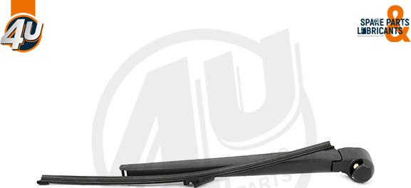 4U Autoparts 72389VV - Wiper Arm Set, window cleaning car-mod.net