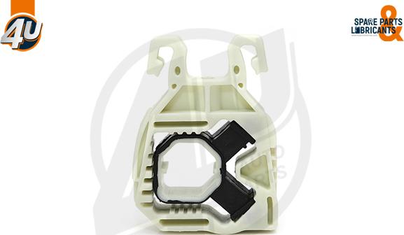 4U Autoparts 72381VV - Mounting, radiator car-mod.net