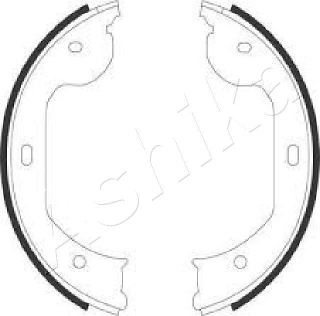 4X4 ESTANFI EST-55-00-0104 - Brake Shoe Set, parking brake car-mod.net
