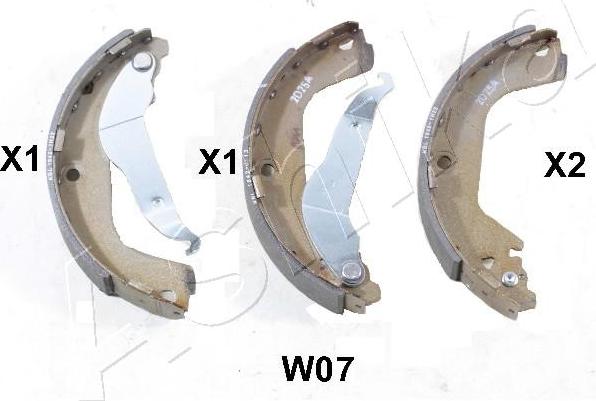 4X4 ESTANFI EST-55-0W-W07 - Drum Brake Shoe Set car-mod.net