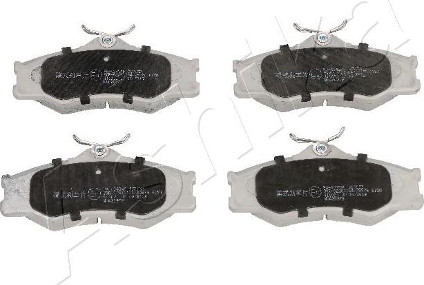 4X4 ESTANFI EST-50-00-0945 - Brake Pad Set, disc brake car-mod.net