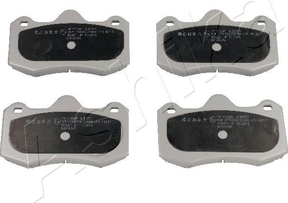 4X4 ESTANFI EST-50-00-0961 - Brake Pad Set, disc brake car-mod.net
