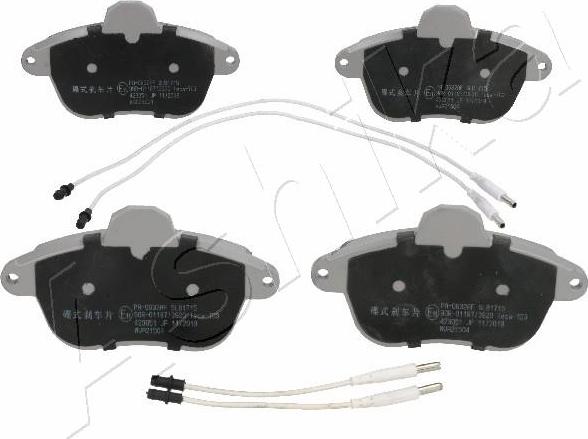 4X4 ESTANFI EST-50-00-0632 - Brake Pad Set, disc brake car-mod.net