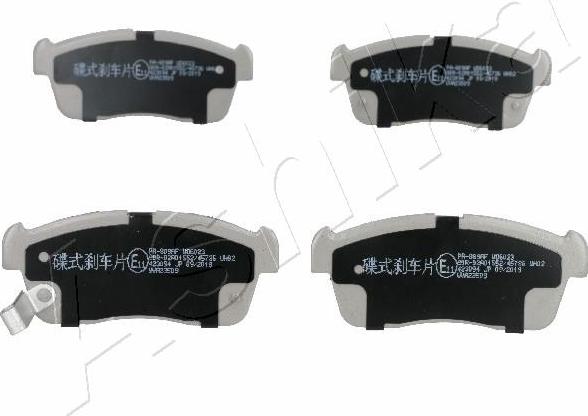 4X4 ESTANFI EST-50-08-809 - Brake Pad Set, disc brake car-mod.net