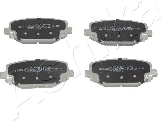 4X4 ESTANFI EST-51-09-908 - Brake Pad Set, disc brake car-mod.net