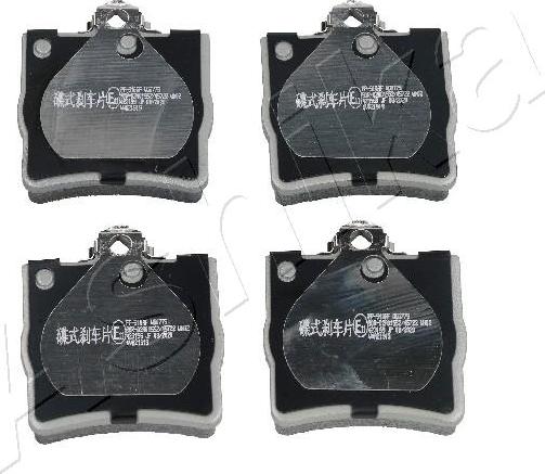 4X4 ESTANFI EST-51-09-910 - Brake Pad Set, disc brake car-mod.net