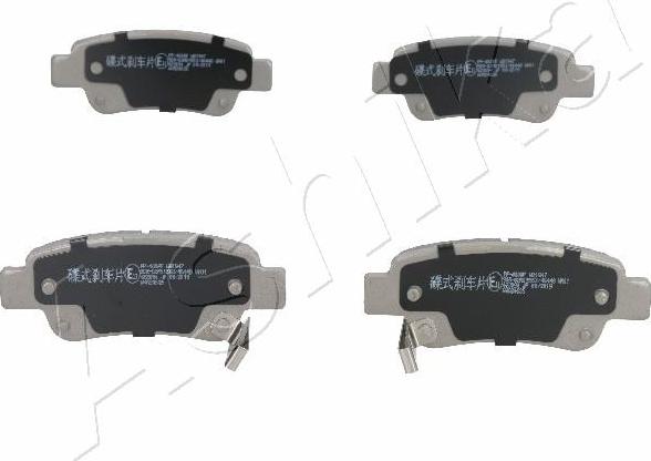 4X4 ESTANFI EST-51-04-400 - Brake Pad Set, disc brake car-mod.net