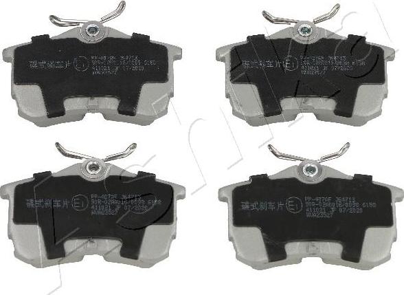 4X4 ESTANFI EST-51-04-407 - Brake Pad Set, disc brake car-mod.net