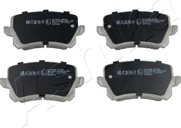 4X4 ESTANFI EST-51-00-0904 - Brake Pad Set, disc brake car-mod.net
