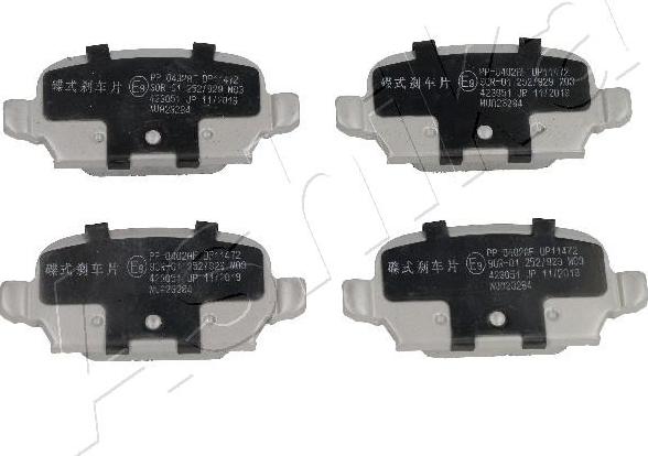 4X4 ESTANFI EST-51-00-0402 - Brake Pad Set, disc brake car-mod.net