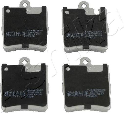 4X4 ESTANFI EST-51-00-0504 - Brake Pad Set, disc brake car-mod.net