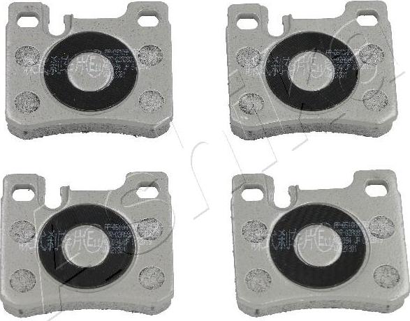 4X4 ESTANFI EST-51-00-0510 - Brake Pad Set, disc brake car-mod.net