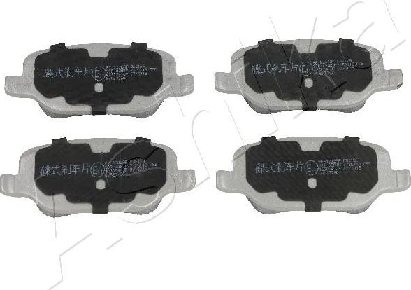 4X4 ESTANFI EST-51-00-0202 - Brake Pad Set, disc brake car-mod.net