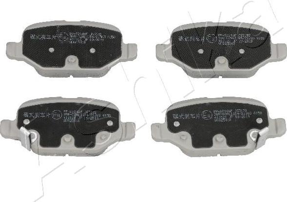 4X4 ESTANFI EST-51-00-0214 - Brake Pad Set, disc brake car-mod.net