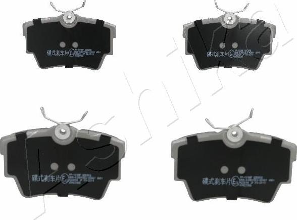 4X4 ESTANFI EST-51-01-109 - Brake Pad Set, disc brake car-mod.net