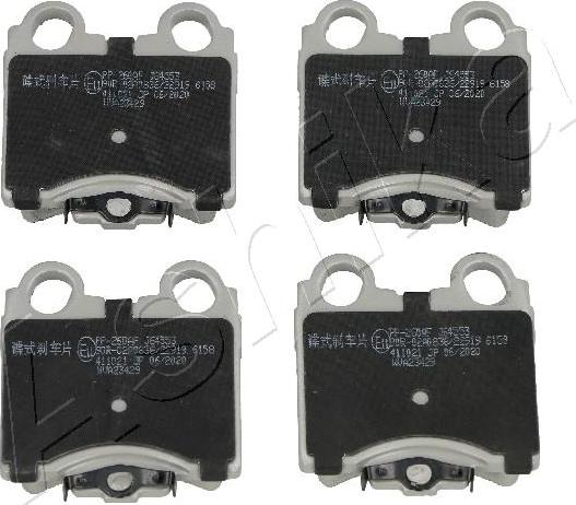4X4 ESTANFI EST-51-02-260 - Brake Pad Set, disc brake car-mod.net