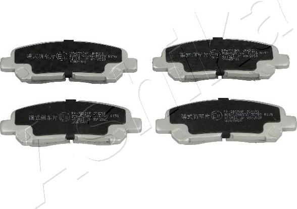 4X4 ESTANFI EST-51-02-2000 - Brake Pad Set, disc brake car-mod.net