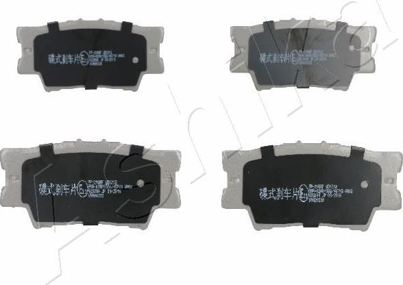 4X4 ESTANFI EST-51-02-218 - Brake Pad Set, disc brake car-mod.net