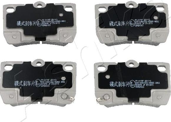 4X4 ESTANFI EST-51-02-217 - Brake Pad Set, disc brake car-mod.net