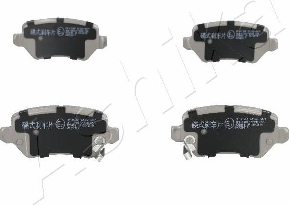 4X4 ESTANFI EST-51-0K-K12 - Brake Pad Set, disc brake car-mod.net