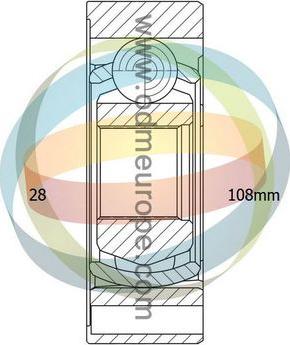 4X4 ESTANFI EST-14-146042 - CV Joint Kit, drive shaft car-mod.net