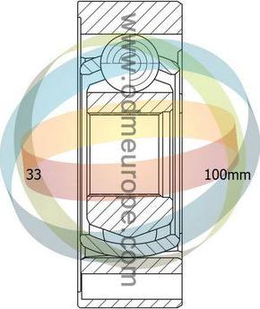 4X4 ESTANFI EST-14-216033 - CV Joint Kit, drive shaft car-mod.net