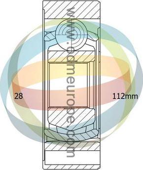 4X4 ESTANFI EST-14-216100 - CV Joint Kit, drive shaft car-mod.net