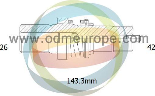 4X4 ESTANFI EST-16-210090 - Stub Axle, differential car-mod.net
