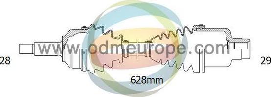 4X4 ESTANFI EST-18-042570 - Drive Shaft car-mod.net