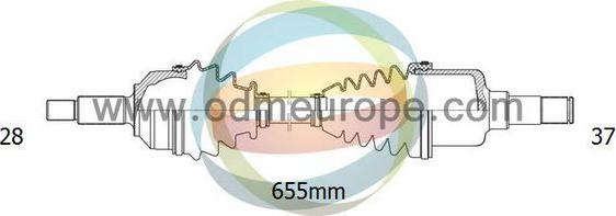 4X4 ESTANFI EST-18-161580 - Drive Shaft car-mod.net