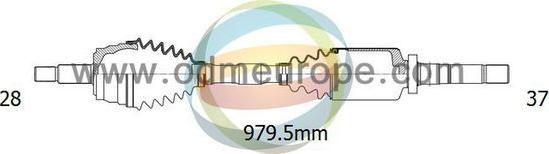4X4 ESTANFI EST-18-162580 - Drive Shaft car-mod.net